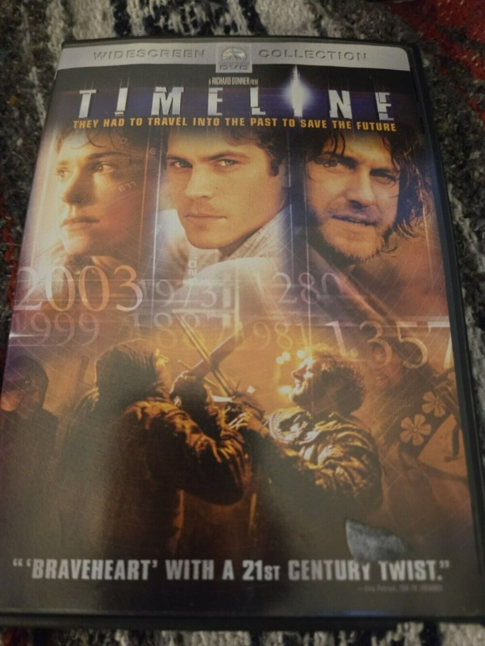 Timeline Widescreen Collection DVD Paul Walker